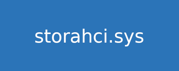 storahci error control storahci error control