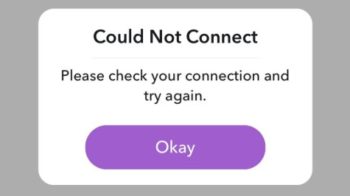 Fix Snapchat “Could Not Connect” Error