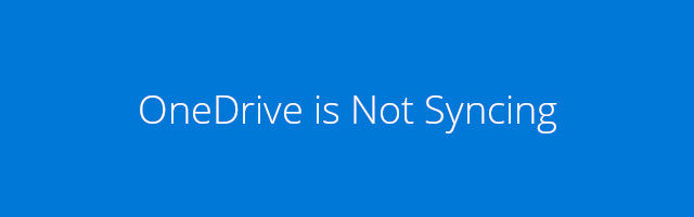 onedrive not syncing 1 file