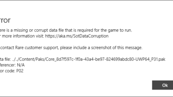 [FIXED] There is a Missing or Corrupt Data File Sea of Thieves