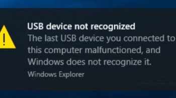 [FIXED] USB Device Not Recognized on Windows 10