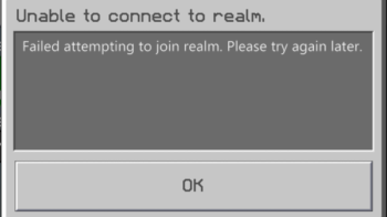 Failed Attempting to Join Realm – How to Fix?