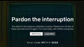 Netflix Error Code: M7111-5059 – How to Fix?