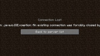 Fix An Exisiting Connection Was Forcibly Closed Error on Minecraft