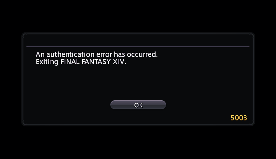 How to Fix FFXIV Authentication Error