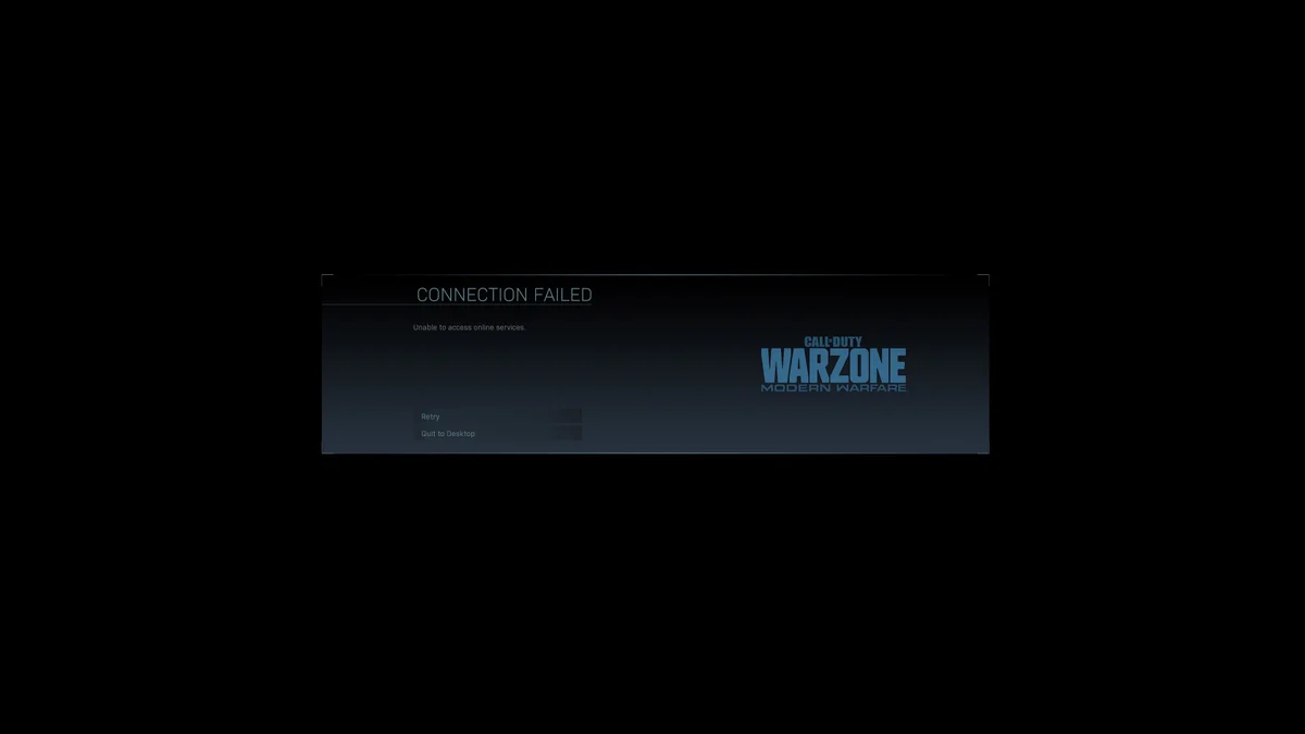 Unable to Access Online Services Error in Warzone: How to Fix?