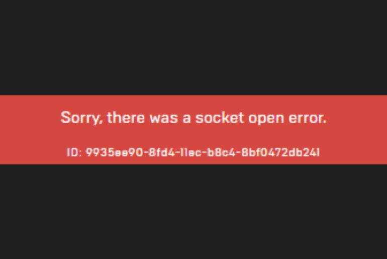 How to Fix Socket Open Error on Epic Games Launcher